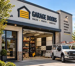 Garage door store